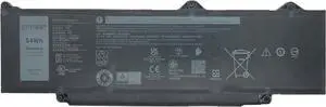 R73TC Laptop Battery 54Wh 4623mAh 3-Cell 11.4V Compatible with Dell Latitude 3340 5340 5350 / Latitude 3340 2-in-1 / Latitude 5340 2-in-1 / Latitude 5350 2-in-1 Series GTG7N