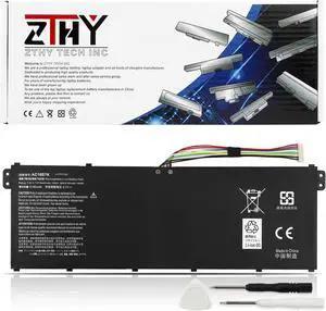 AC16B7K AC16B8K Battery Replacement for ACER Aspire V5-572 V5-573 Chromebook 15 CB515-1H CB515-1H-C019 CB515-1HT CB515-1HT-P39B CB515-1HT-P0DT CB515-1HT-P099 CB515-1HT-P80X CB515-1HT-P58C 7.6V 48Wh