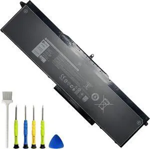 1FXDH 97Wh Battery Replacement for Dell Latitude 15 5501 5511 E5501 E5511 Series Precision 3551 3541 Series P80F P80F003 P80F004 Series D191G 1WJT0 01WJT0 1WJTO IFXDH CN-0D191G 11.4V 8071