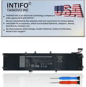 97Wh 4K1VM Laptop Battery Compatible with Dell G7 17 7700 Series Notebook W62W6 0W62W6 XYCW0 0XYCW0 9TM7D 09TM7D V0GMT NYD3W 0NYD3W NCC3D 0NCC3D [11.4V 97Wh 6-Cell]