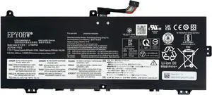 L21M4PG4 L21D4PG4 Laptop Battery 51Wh 6610mAh 4-Cell 7.72V Compatible with Lenovo Flex 5 Chrome 14IAU7 / IdeaPad Flex 5 Chrome 14IAU7 / IdeaPad Flex 5 Chrome 14IRU7 Series SB11F99195 5B11F99196