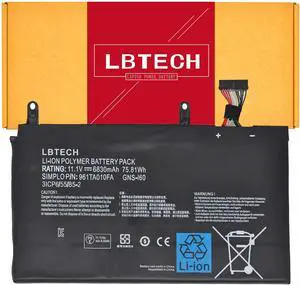 GNS-I60 Compatible Laptop Battery Replacement for GIGABYTE P35G P35K P35N P35W P35X P37K P37W P37X P57W P57X Series GNS-160 961TA010FA 31CP6/55/85-2 GNS-16O GNS-I6O 11.1V 75.81Wh GNS-I60 Compatible Laptop Battery Replacement for GIGABYTE P35G P35K P35N P35W P35X P37K P37W P37X P57W P57X Series GNS-160 961TA010FA 31CP6/55/85-2 GNS-16O GNS-I6O 11.1V 75.81Wh