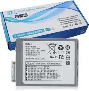 FZ-VZSU94W FZ-VZSU94R Laptop Battery Replacement for Panasonic Toughpad FZ-B2 FZ-M1 MK1 FZ-M1C FZ-VZSU94 FZ-VZSU94K FZ-VZSU94JS FZ-VZSU95 FZ-VZSU95W PAFZVZSU95W FZ-VZSU95JS 7.2V 22Wh