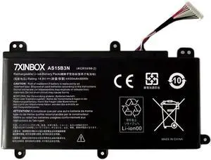 14.8V 88.8Wh 6000mAh AS15B3N Replacement Laptop Battery for Acer Predator G9-591 G9-592 G9-791 G9-792 GX-791 Series Notebook KT.00803.004 4ICR19/66-2