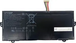AA-PBLN3KR Laptop Battery 49.5Wh 4282mAh 11.58V Compatible with Samsung Galaxy Book2 NP641BE NP641BED Series 3ICP6/63/72 BA43-00402A BA96-08349A