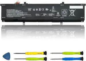FZ06XL Laptop Battery Replacement for Envy 16-H 16-H0000 Spectre x360 16-F 16-F1000 16t-F000 Spectre x360 2-in-1 16-F1075NG 16-F0035NR Series FZ06083XL M47636-2D1 11.58V 83Wh 6880mAh 6-Cells