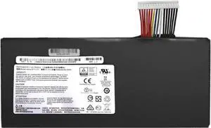 BTY-L77 Laptop Battery 83.25Wh 7500mAh 11.1V Compatible with MSI WT72 2OK 2OL 2OM 6QI 6QJ 6QK 6QL 6QM 6QN 6QL-400US MS-1781 MS-1782 / GT72 2PC 2PE Series MS-1781 MS-1782 MS-1783