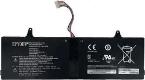 LBJ722WE Laptop Battery 25.84Wh 3400mAh 7.4V Compatible with LG 15U340 15U340-E 15U340-E.BN37P1 15U340-EBN37P1 15UD340 15UD340-LX10K 15UD340-LX1FK 15UD340-LX20K Series 2ICP/73/120