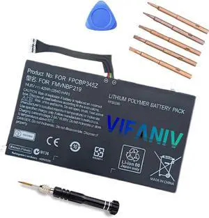 New FPCBP345Z FMVNBP219 FPB0280 Laptop Battery Compatible with for Fujitsu LifeBook UH572 14.8V 42Wh 2840mAh