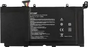 B31N1336 Laptop Battery 48Wh 11.4V Compatible with ASUS VivoBook S551 S551L S551LA S551LB V551L A551LN K551LA K551LB K551LN R553L R553LF R553LN Series A42-S551 C31-S551 0B200-004500