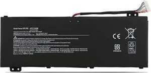 AP21D8M Laptop Battery Replacement for Acer Nitro 5 AN515-46 AN515-47 AN515-58 AN515-58-56CL AN515-58-766R AN515-58-72QR,Nitro V 15 ANV15-51,Nitro 16 AN16-51 AN16-51-74BV Series(15.4V 57.48Wh)