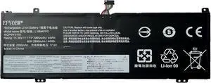 L18M4PF0 Laptop Battery 45Wh 2964mAh 15.36V Compatible with Lenovo ThinkBook 13S-IWL / 13S-IML / 14S-IWL / 14S-IML Series L18C4PF0 5B10S73501 5B10W67334 L18D4PF0 5B10W67399 5B10S73500