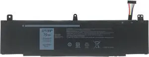 TDW5P Laptop Battery 76Wh 4840mAh 15.2V Compatible with Dell Alienware 13 R3 ALW13C-D1738 ALW13C-D2718 ALW13C-D2728 ALW13C-D2738 ALW13C-D2838 Series V9XD7 0V9XD7 4RRR3 04RRR3 JFWX7 0JFWX7