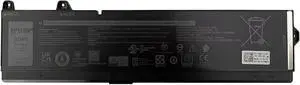 3RFGX Laptop Battery 93Wh 7650mAh 11.55V Compatible with Dell 3RFGX Series 1XM5X 1pE916 3ICP6/51/79-2