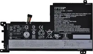 L19M3PF6 Laptop Battery 57Wh 5005mAh 11.52V Compatible with Lenovo Ideapad 5-15IIL05 5-15ARE05 5-15ITL05 5-15ARE05 Series L19C3PF5 SB10W86938 5B10W86947 L19M4PF1 SB10W86946 5B10W86940