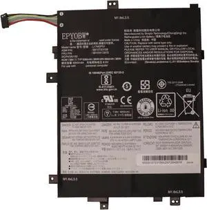 L17M2P51 Laptop Battery 39Wh 4120mAh 7.68V Compatible with Lenovo Tablet 10 Series L17M2P53 SB10K97632 01AV473 L17M2P54 SB10K97633 01AV488 L17C2P51 SB10K97616 01AV469