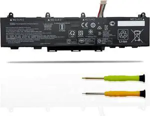 CC03XL 53Wh Laptop Battery Replacement for HP ZBook Firefly 14 G8 G7 Probook 635 EliteBook 830 835 840 845 G7 G8 Aero G7 G8 Series HSTNN-DB9Q L78555-005 L77608-2C1 L77608-421 CC03053XL-PL