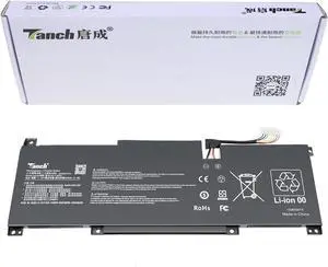 Tanch Laptop Battery BTY-M491 Replacement for MSI Modern 15 A11M MS-1552 15M A11SDK A11UEKV 11.4V 4600mAh/52.4Wh