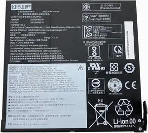 L19C3PG0 Laptop Battery 31.5Wh 8286mAh 3-Cell 3.84V Compatible with Lenovo 10e Chromebook Tablet 82AM 82AQ Series Notebook L19M3PG0 SB10W86020 5B10W86018 SB10W86019 5B10W86021
