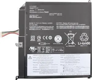 45N1102 Laptop Battery 42Wh 3785mAh 3-Cell 11.1V Compatible with Lenovo ThinkPad X1 Helix 3698 3697 3700 3701 3702 Series 45N1103