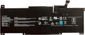 BTY-M491 Black Connector Laptop Battery 52.4Wh Compatible with MSI Modern 15 A10RB A10M A10RAS A10RD MS-1551/15 A11M A11SB MS-1552/15 A4M A4MW MS-155K / Summit B15 A11M Series 3ICP6/71/74