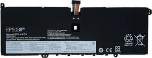 L19C4PH2 Laptop Battery 60Wh 7820mAh 4-Cell 7.68V Compatible with Lenovo Ideapad Yoga 9-14ITL5 82BG Series L19M4PH2