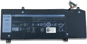1F22N Laptop Battery 60Wh Compatible with Dell G5 5590 G7 7590 7790 / Alienware 2018 Year Orion M15 / Alienware M15 P79F M15 2018 M17 2019S M17 R1 R2 Series 08622M 8622M 0HYWXJ JJPFK