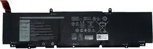 5XJ6R Laptop Battery 56Wh 4667mAh Compatible with Dell Precision 5750 5760 5770 / XPS 17 9700 9710 9720 9730 Series Notebook XG4K6 03324J 01RR3 001RR3 F8CPG 0F8CPG OF8CPG KVPMY 0YY3V KRDHV