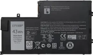TRHFF Laptop Battery 43Wh Compatible with Dell Inspiron 5445 5447 N5447 5448 5542 5543 5545 5547 N5547 I5547 5548 / Latitude 3450 3550 Series 0TRHFF 01V2F 1V2F6 01V2F6 1WWHW 0PD19 DFVYN