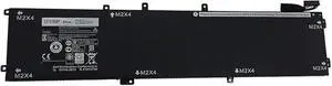 4GVGH Laptop Battery 84Wh 7260mAh 6-Cell 11.1V Compatible with Dell Precision 5510 / Dell XPS 15 9550 / Dell P56F P56F001 Series 1P6KD 01P6KD T453X 0T453 062MJV M7R96 451-BBUX