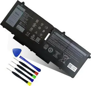 07KRV Battery Replacement for Dell Latitude 5430 5530 Precision 3570 P104F P104F005 P137G P137G004 Series Laptop 5B10Z26482 SB10Z26481