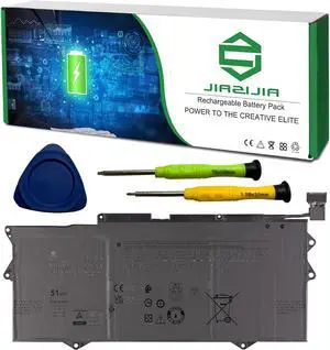 YM15G Laptop Battery Replacement for XPS 9315 Series Notebook 0G9FHC G9FHC Black 11.55V 51Wh 4191mAh