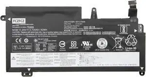 01AV401 Battery 42Wh 3735mAh Replacement for Lenovo ThinkPad 13 20GJ 20GK / ThinkPad 13 Chromebook 20GL 20GM Series SB10J78998 04AV402 SB10J78999 04AV400 SB10J78997 11.25V 3-Cell