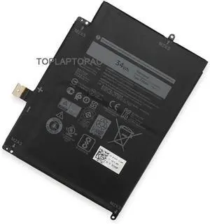 New YXOXH 0WYCVV YX0XH 7.6V 34Wh 4250mAh Laptop Battery Compatible with Dell Latitude 7285 T02J Notebook