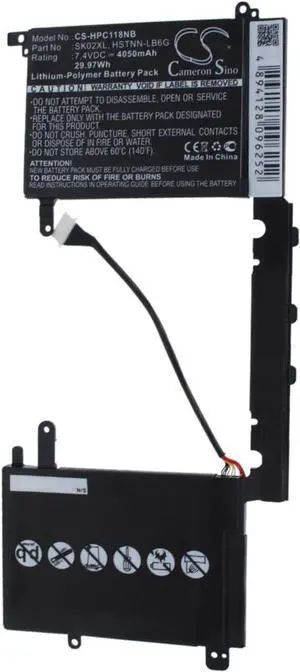 7.4V HSTNN-LB6G 756416-001 SK02XL FF162 756186-421 Battery Replacement for Pavilion 13-R001XX X2 Detachab Split x2 13-R010dx 13.3 Pavilion 13-R050CA X2 Detachab