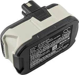 Li-ion Battery Compatible with Ryobi P301, P310, P3200, P3300, P3310, P340, P400, P410, P420, P430, P500, P501, P506, P510, P514, P520, P521, P522, P530, P540, P570 Li-ion Battery Compatible with Ryobi P301, P310, P3200, P3300, P3310, P340, P400, P410, P420, P430, P500, P501, P506, P510, P514, P520, P521, P522, P530, P540, P570