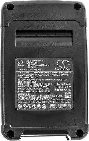 Battery for 4118907 -CG 18 Li Solo -CH 1846 Li Solo -CL 18 Li E-Solo -cm 18/30 -CT 18 Li Solo -CT 36/30 Li E-Solo -HM 18/38 -LC 36/35 PICOBELLA P