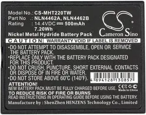 14.4v Compatible with Battery Motorola NLN4462A, NLN4462B BA200N, BA4, BA6, HT210, HT220, MI500, MT500, MT700, PR6900, RF2842, Sonar, Sonar 725BR, Sonar BP2979