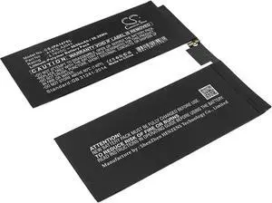 Tingen 9650mAh Battery Replacement for A2233 Pro 12.9 3rd Pro 12.9 4th A2014 A2229 A2232 A1895 A1983 A1876 A2069 Pro 12.9 2018 3rd Gen A1876 A2043 (3.76V)