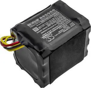 Compatible with Battery for Vorwerk 20884-1, 4NCR18650P2-C001A, 4NCR18650P2-C002A, Kobold VR200 (6000mAh)