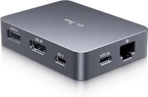 Comet (GL-RM1) Remote KVM Control Over Internet, 4K@30Fps, Tailscale Support, Keyboard, Video, MouseInstall OS Via BIOS Control, Adapted Switches, Mouse Jiggler for Home Work by DT