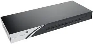 Ennovor BeMatik 1U Rack KVM Switch USB PS2 VGA Uniclass 1KVM 16CPU