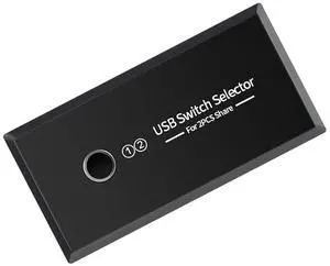 Ennovor USB3.0 KVM Switch Hotkey Switcher for PC Keyboard Mouse Printer 2 PCs Sharing 4 Devices USB Switch Shared Controller Hub Adapter(3.0)