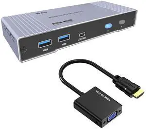 Ennovor 8K HDMI Switch + HDMI to VGA Adapter