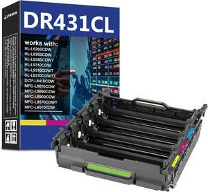 Ennovor DR-431CL DR431CL Drum Unit High Yield Replacement for Brother DR431 DR 431 CL Drum MFC-L8900CDW MFC-L8905CDW MFC-L9570CDW HL-L8260CDN HL-L8260CDW HL-L8360CDW HL-L9310CDW Printer (1 Pack)