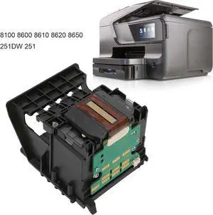 Ennovor 950 951 Printhead, Print Head Stable Clear Printing Printer Head Replacement for HP Officejet Pro 8100 8600 8610 8620 8650 251DW 251