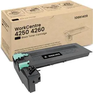 Ennovor WorkCentre 4250 4260 Toner Cartridge High Yield 106R1409 Toner Cartridge Replacement for Xerox WorkCentre 4250 4250C 4250S 4250X 4250XF 4260 4260S 4260X 4260XF Printer Ink Black 1-Pack