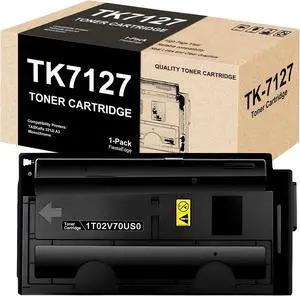 Ennovor TK-7127 TK7127 1T02V70US0 Black Toner Cartridge Compatible for Kyocera TK-7127 Toner for TASKalfa 3212i Printer Cartridge, 1 Pack