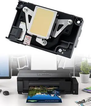 Ennovor L1800 Printhead Replacement for L1800 DTF Printer, 6 Colored High Performance L1800 Print Head Replace for R260 R390 1390 L1800 1400 1430 1500W Printer Easy Installation