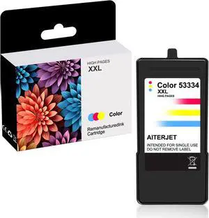 Ennovor High Pages Remanufactured Ink Cartridge Replacement for PR 53334 Tri-Color Ink Cartridge for Bravo se-3 and 4200-series disc Publishers